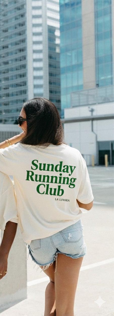 Sunday Running Club Tee – La Luvara Essential (One-Time Drop)